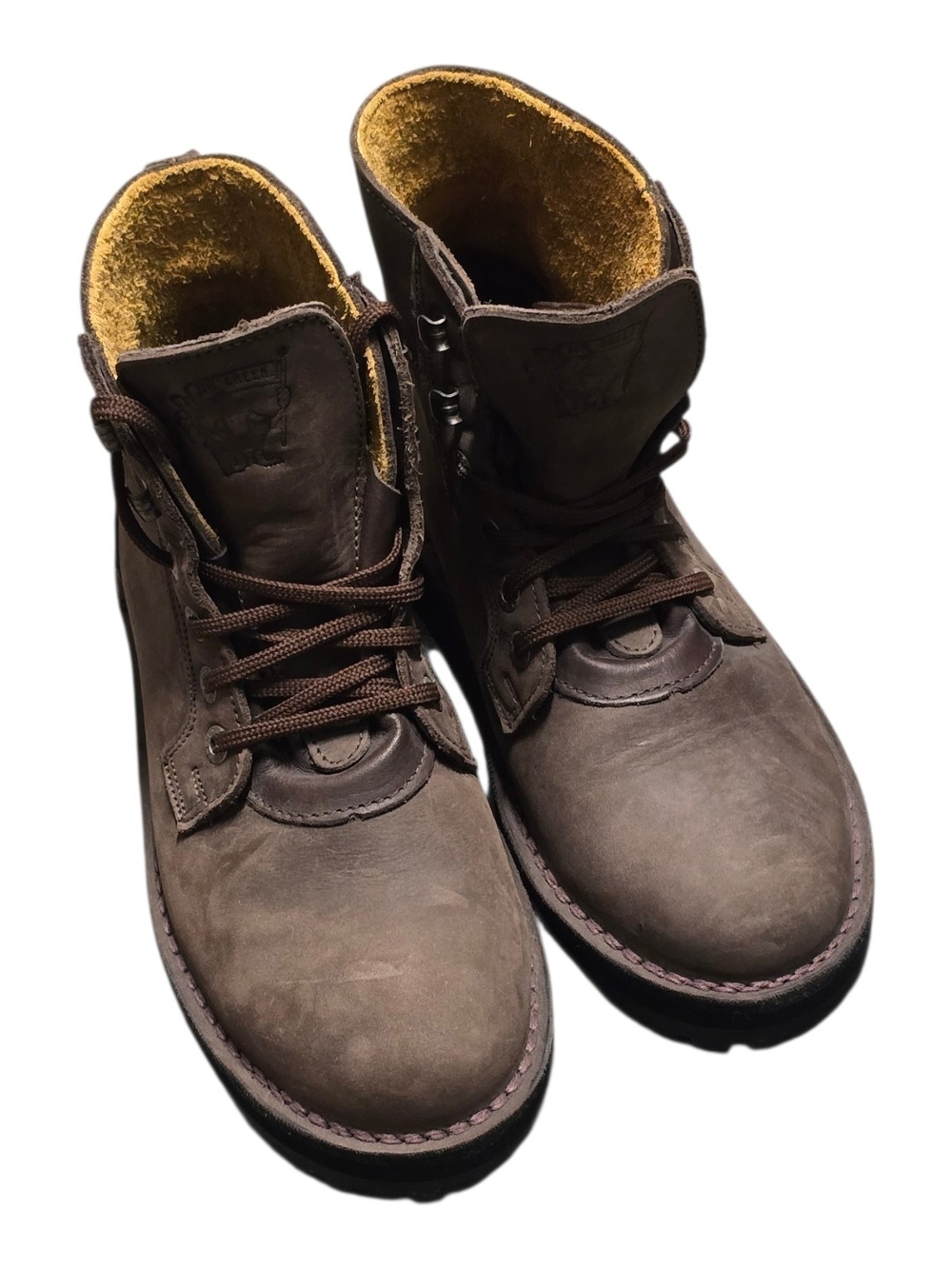 Jim Green Razorback Leather Boots Size US Men 7.5 Women 9 Trail Hiking Work